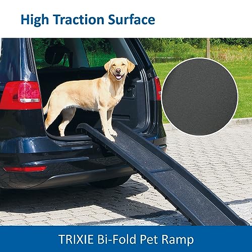 Trixie 3939 Klapp-Rampe, 40 × 156 cm, schwarz - 3